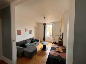Appartement charmant à Limoges, 65 m², lit double